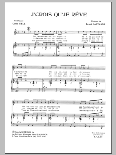 J'crois Que Je Reve von Henri Salvador (Download) 