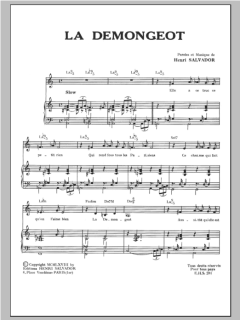Demongeot von Henri Salvador (Download) 