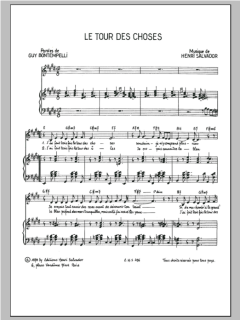 Tour Des Choses von Henri Salvador (Download) 