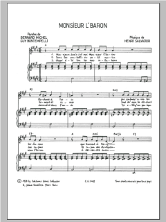 Monsieur L'Baron von Henri Salvador (Download) 