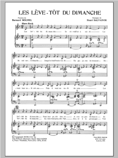Leve Tot Du Dimanche (Les) von Henri Salvador (Download) 