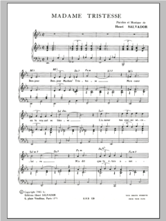 Madame Tristesse von Henri Salvador (Download) 