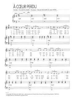 A Coeur Perdu von Claude Nougaro (Download) 
