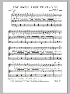 Une Bonne Paire De Claques von Henri Salvador (Download) 
