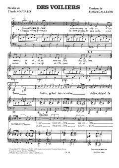 Des Voiliers von Claude Nougaro (Download) 