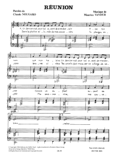 Reunion von Claude Nougaro (Download) 