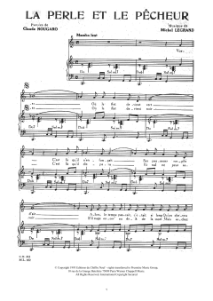 Perle Et Le Pecheur von Claude Nougaro (Download) 
