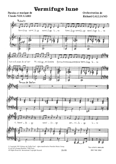 Vermifuge Lune von Claude Nougaro (Download) 