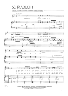 Schplaouch von Claude Nougaro (Download) 