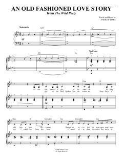 An Old Fashioned Love Story von Andrew Lippa (Download) 