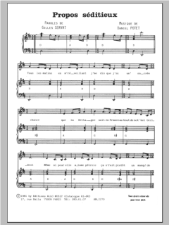 Propos Seditieux von Gilles Servat (Download) 