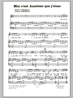 Moi C'est Anselme Que J'aime von Francois Bernheim (Download) 