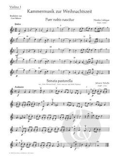 Kammermusik zur Weihnachtszeit 