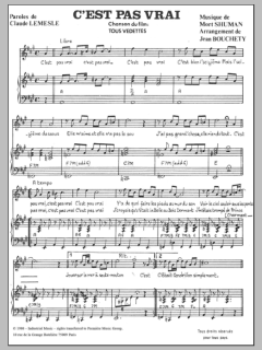 C'est Pas Vrai von Mort Shuman (Download) 