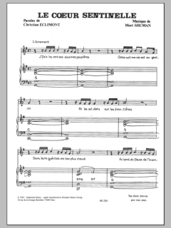 Le Coeur Sentinelle von Mort Shuman (Download) 
