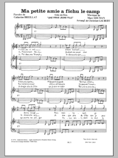 Ma Petite Amie A Fichu Le Camp von Mort Shuman (Download) 