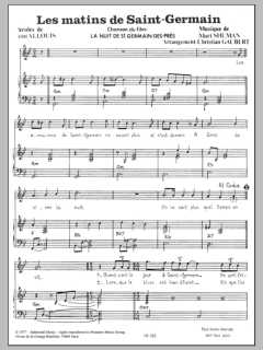 Les Matins De Saint-Germain von Mort Shuman (Download) 