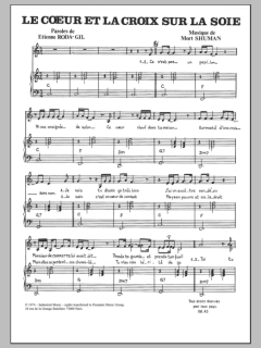 La Croix Et Le Coeur Sur La Soie von Mort Shuman (Download) 