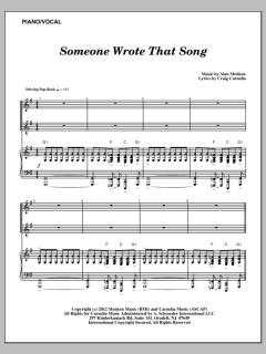 Someone Wrote That Song von Alan Menken (Download) 