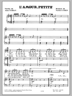 Amour Petite von Alain Turban (Download) 