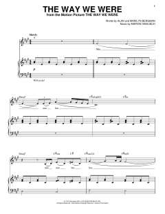 The Way We Were von Barbra Streisand (Download) 