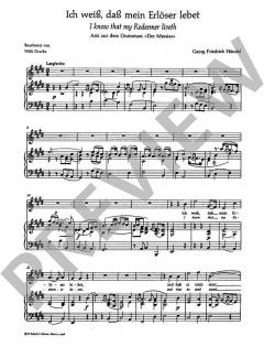 Ich weiss, dass mein Erlöser lebet von Georg Friedrich Händel 