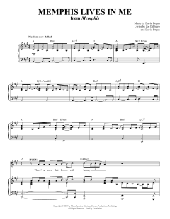 Memphis Lives In Me von David Bryan (Download) 