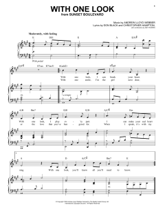 With One Look von Christopher Hampton (Download) 