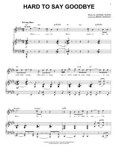 Hard To Say Goodbye von Jeanine Tesori (Download) 
