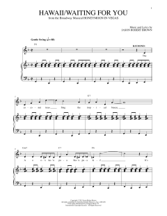 Hawaii/Waiting For You von Jason Robert Brown (Download) 