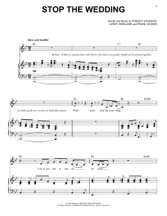 Stop The Wedding von Etta James (Download) 
