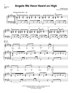 Angels We Have Heard On High von Dan Galbraith (Download) 