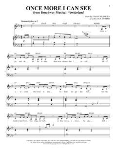 Once More I Can See von Frank Wildhorn (Download) 