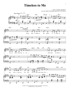 Timeless To Me von Marc Shaiman (Download) 