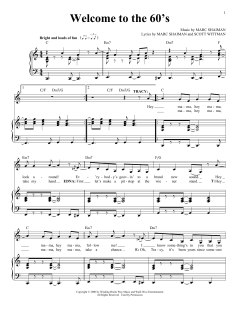 Welcome To The 60's von Scott Wittman (Download) 