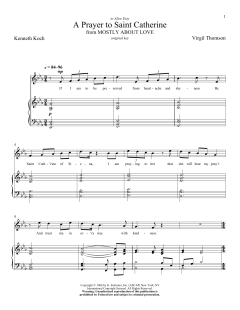 A Prayer To Saint Catherine von Richard Walters (Download) 