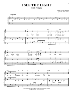 I See The Light von Alan Menken (Download) 