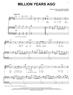Million Years Ago von Adele (Download) 