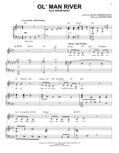 Ol' Man River von Jerome Kern (Download) 
