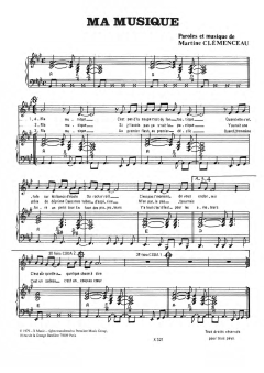 Ma Musique von Martine Clemenceau (Download) 