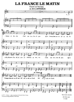 La France Le Matin von Jim Larriaga (Download) 