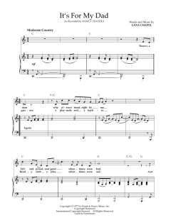 It's For My Dad von Nancy Sinatra (Download) 