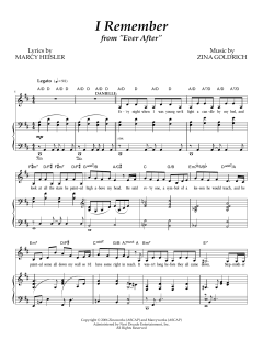 I Remember von Marcy Heisler (Download) 