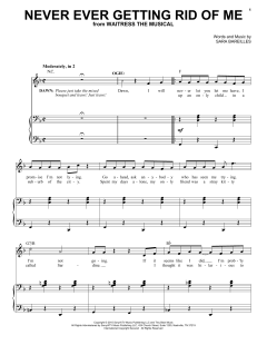 Never Ever Getting Rid Of Me von Sara Bareilles (Download) 