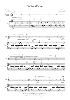 Fin like a Flower (for counter-tenor and harp) von Anna Meredith (Download) 