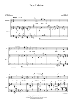 Proud Maisie (for soprano and piano) von Huw Watkins (Download) 