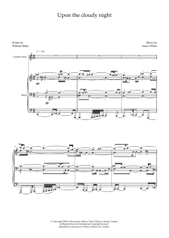 Upon the cloudy night von James Dillon (Download) 