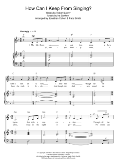 How Can I Keep From Singing? von Faryl Smith (Download) 