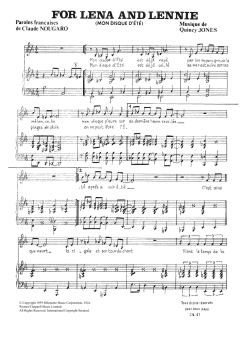 For Lena And Lennie von Claude Nougaro (Download) 