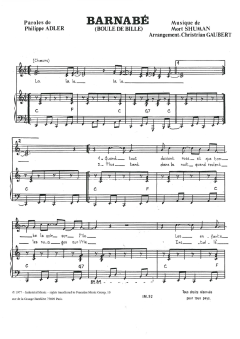 Barnabe (Boule De Bille) von Mort Shuman (Download) 